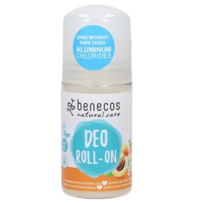 benecos Apricot & Elderflower Natural Deodorant Roll-On