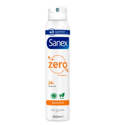 Sanex Zero% Sensitive 24h Deodorant Spray