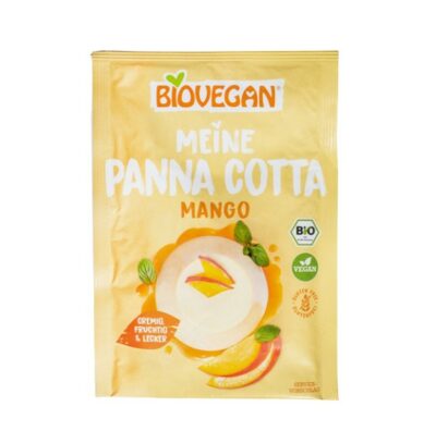 Biovegan panna cotta mango