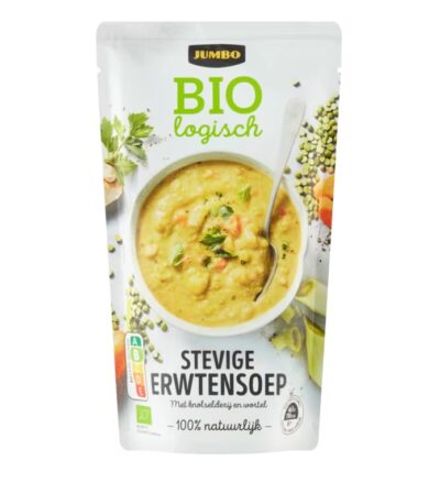 Jumbo biologisch stevige erwtensoep