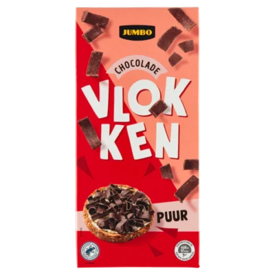 Jumbo chocolade vlokken puur