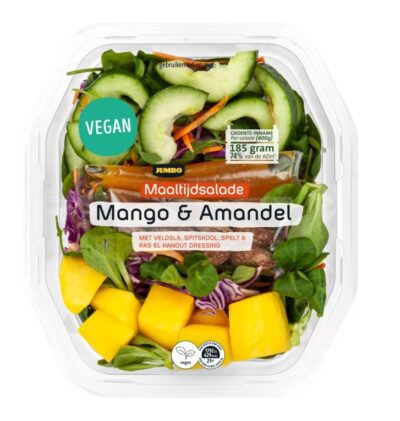 Jumbo maaltijdsalade mango & amandel