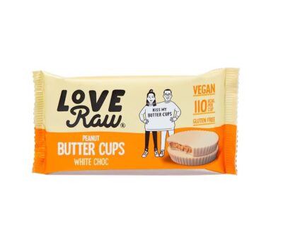 Love Raw cre&m wafer bar white choc