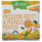 Vemondo vegan passion fruit & mango mousse