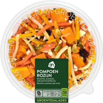 AH groentesalade pompoen rozijn