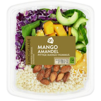 AH lunchsalade mango amandel