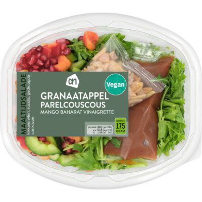 AH maaltijdsalade granaatappel parelcouscous