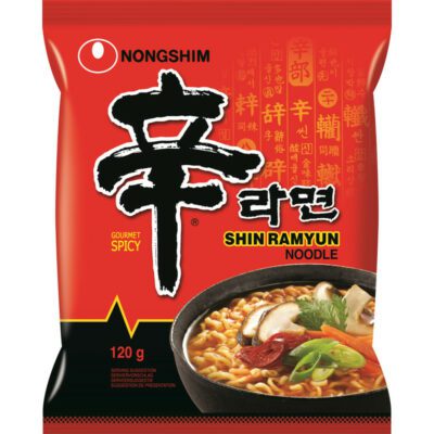 Nongshim Shin ramyun noodles