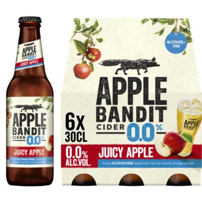 Apple Bandit cider 0.0% juicy apple