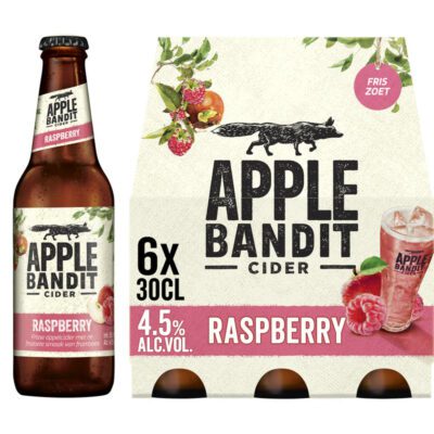 Apple Bandit cider raspberry