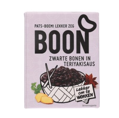 Boon zwarte bonen in teriyakisaus