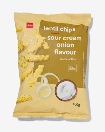 Hema linzenchips sour cream onion