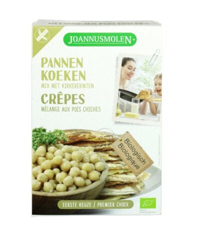 Joannusmolen glutenvrije pannenkoekenmix kikkererwten