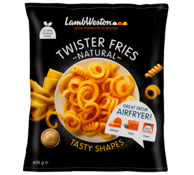 LambWeston twister fries natural