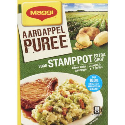 Maggi aardappelpuree voor stamppot extra grof