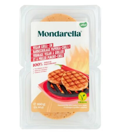 Mondarella vegan grill- en barbecuekaas paprika chili