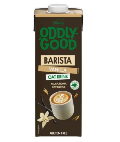 Oddlygood barista vanilla oat drink