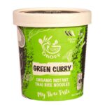 Instant noodles soup Green Curry