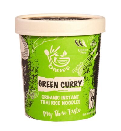 Instant noodles soup Green Curry