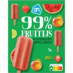 AH 99% fruitijs watermeloen appel & munt