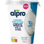 Alpro plantaardige variatie op yoghurt Griekse stijl