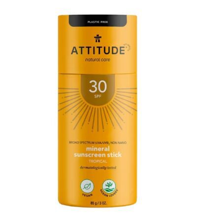 Attitude mineral sunscreen stick tropical 30 SPF