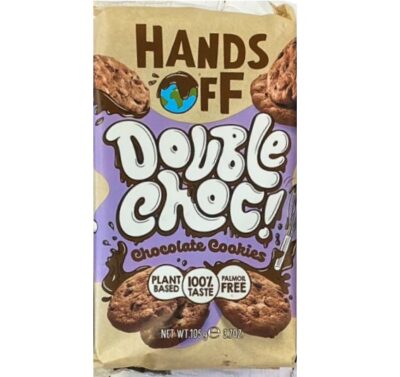 Hands Off double choc chocolate cookies