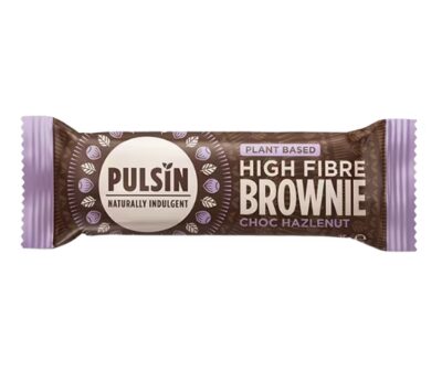 Pulsin High Fibre Brownie Choc Hazlenut