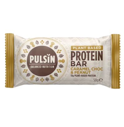 Pulsin Protein Booster Caramel Choc & Peanut