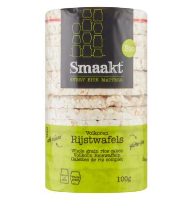 Smaakt Bio Volkoren Rijstwafels