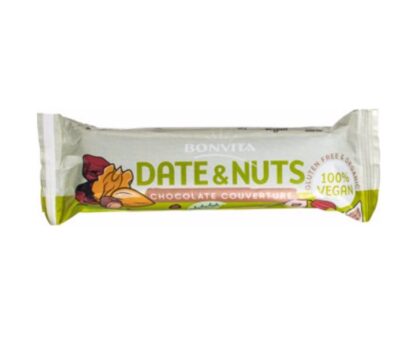 Bonvita Rice chocolate date nuts bar