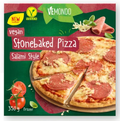 Vemondo vegan pizza salami style