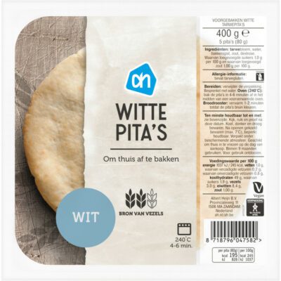 AH Witte pita's