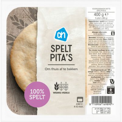 AH Spelt pita's