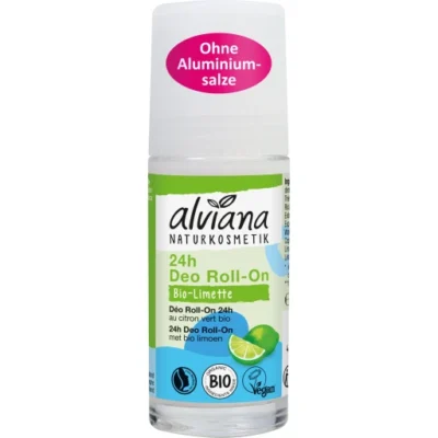 Alviana 24h deo roll-on met bio limoen