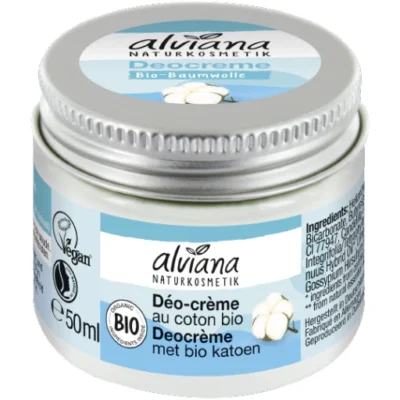 Alviana deo-crème met bio katoen