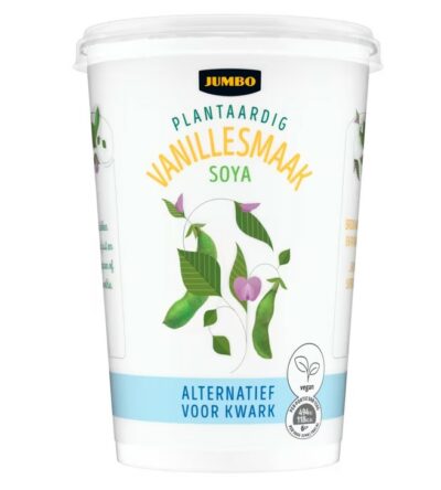 Jumbo plantaardig soya alternatief voor kwark vanillesmaak