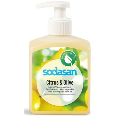 Sodasan citrus & olijf handzeep