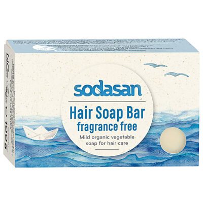 Sodasan hair soap bar fragrance free