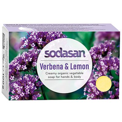 Sodasan zeep verbena & citroen