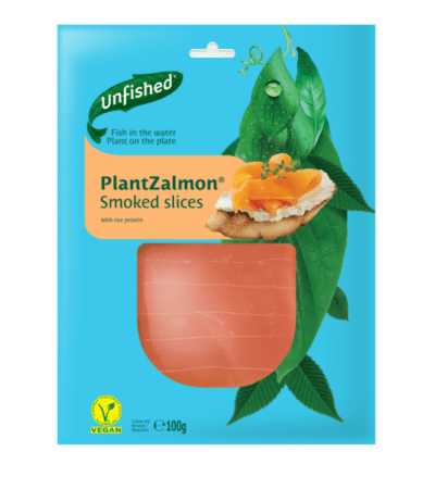 Unfished plantzalmon smoked slices