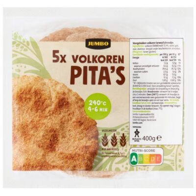 Jumbo - Volkoren Pita's