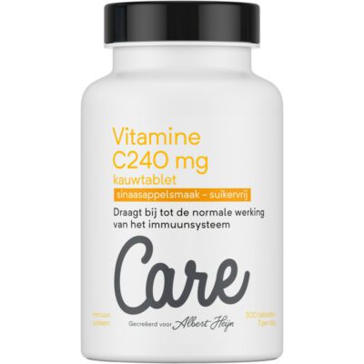 AH care vitamine C 240mg kauwtablet sinaasappelsmaak suikervrij