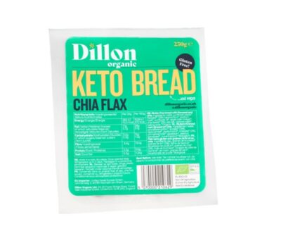 Dillon organic keto bread chia flax