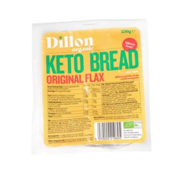 Dillon organic keto bread original flax