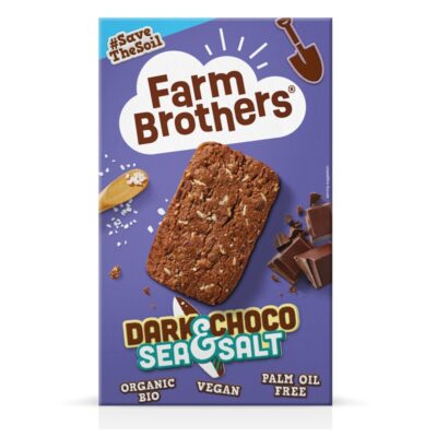 Farm Brothers bio cookies chocolate & sea salt