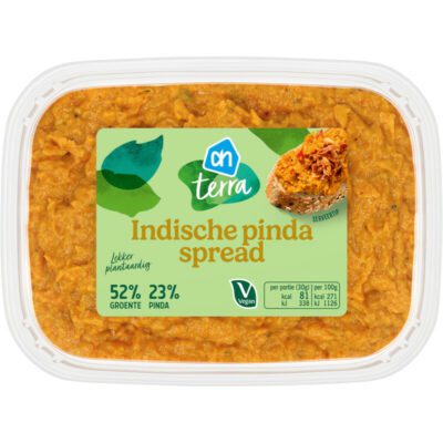 AH terra Indische pinda spread