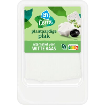 AH terra plantaardige plak alternatief voor witte kaas