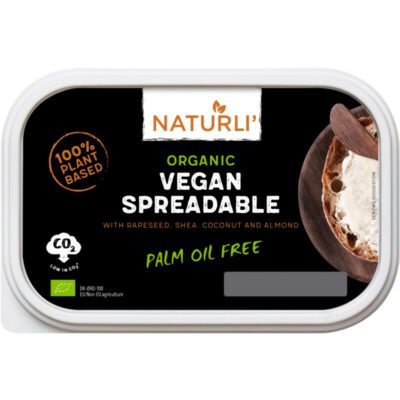 Naturli Organic vegan spreadable