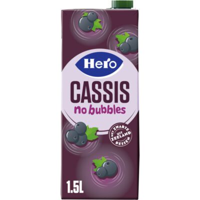 Hero cassis no bubbles